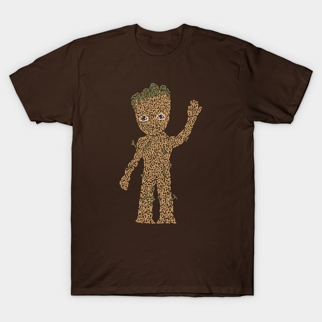 Baby Groot T-Shirt by Karotene